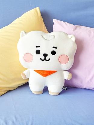 SCOOBA super soft RJ Big Size BT21 BTS Sitting Stuffed Plush Toy Plushie 28cm  - 28 cm