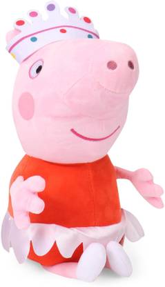 Peppa Peppa Pig Plush with Crown 30 cm  - 30 cm