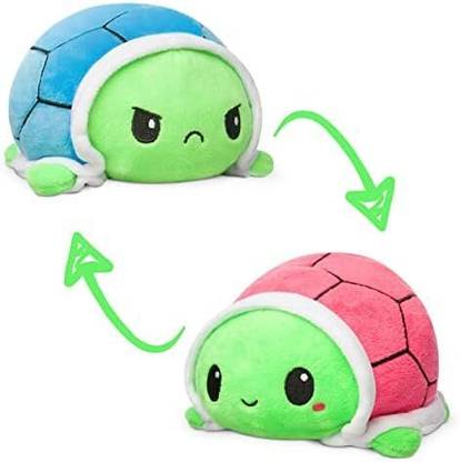 Storescent Reversible Turtle Soft Toys / Stuffed Animal Plush Toy for Kids  - 15 cm