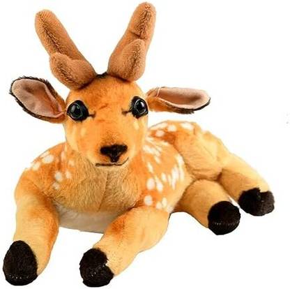 sai ji Deer/Sitting Deer/Heeran/Cute Hugable Pet Animal/Loyal Hiran/Soft Stuff  - 30 cm