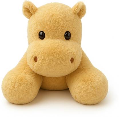 BlingNBeats Premium Quality Stuffed Hippopotamus Plush Toy  - 45 cm
