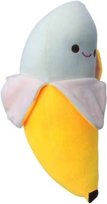 Millionminds Peeled Banana Cute and Soft Banana Soft Toys, Pillows Suitable for Sofas & Beds  - 45 cm