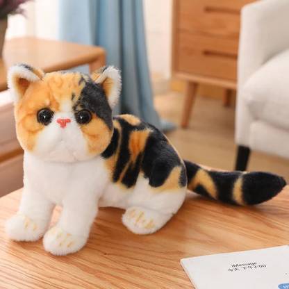 PLUSHJOY Cute Sophie Cat Animal Soft Stuffed Toy for Kids Baby Girls & Birthday Gifts  - 36 cm