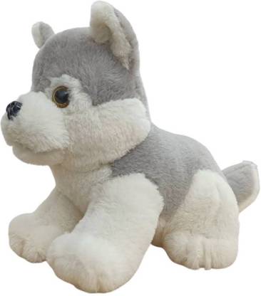 Apex Toys Husky Dog 30 cm Grey-White  - 25 cm