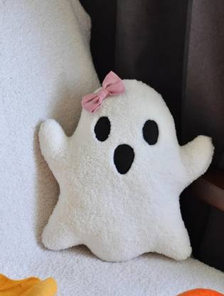 Tickles Halloween Special Ghost Soft Stuffed Plush Toy & Pillow for Kids Boys & Girls  - 25 cm