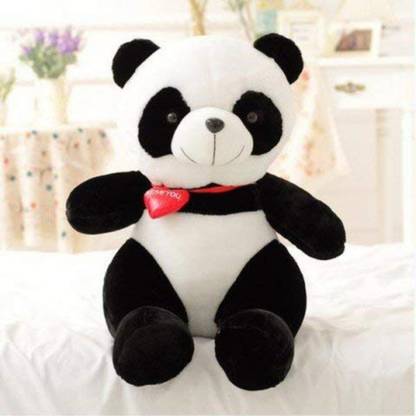 Liquortees Small Cute Stuffed Panda Teddy bear soft toy doll for girls  - 30 cm