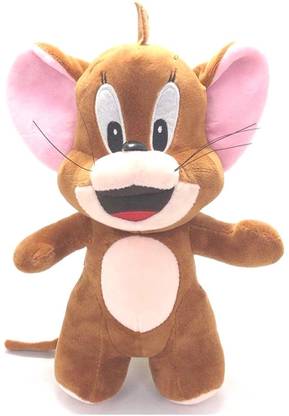 TEDDYHUBS Jerry Mouse Soft Toy Cartoon Jerry Character For Kids Soft Plush Stuff Toy  - 32 cm
