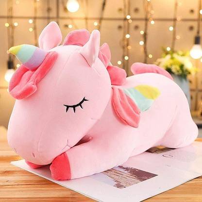 Muren 2 in 1 Soft Toy Cum AC Blanket Cartoon for Kids Plush Fleece Fabric  - 11 inch