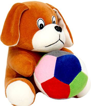 Sterling Puppy With Ball  - 30 cm