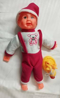 neuanu COMBO OF HAPPY DOLL WITH ONE BIG SWAIN WITH THREE SWAIN  - 10 cm