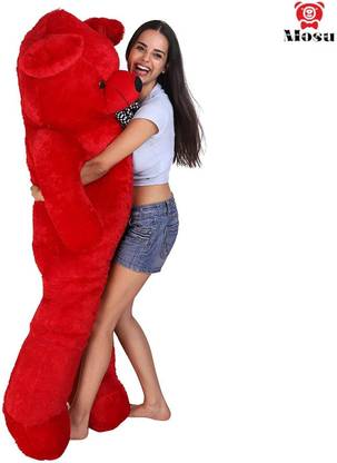 MOSU Soft Toys Teddy Bear 5 Feet, Soft Toys For Kids, Girlfriend, Husband (Red)  - 60 inch