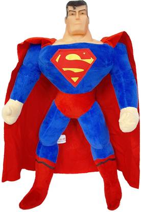 Mubco Super Hero Superman Plush Soft Toy Stuffed Doll Cartoon Figure Kids Toys Gift  - 45 cm