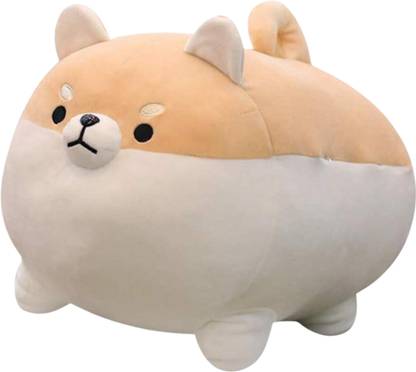 TechMax Solution Shiba Inu Stuffed Animal Plush Cute Dog Pillow and Toy  - 30 cm