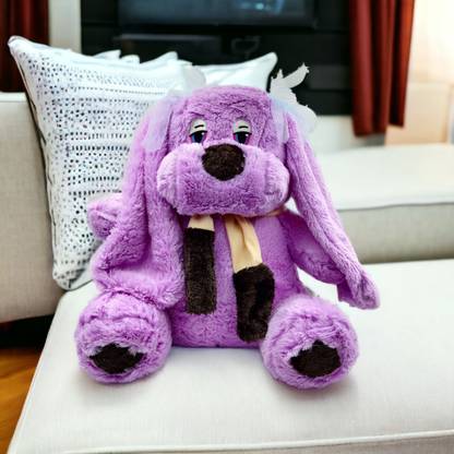 Puchu Toys PT Dog Stuffed Toy Soft Plush Toy- (violet,60Cm)…  - 60 cm