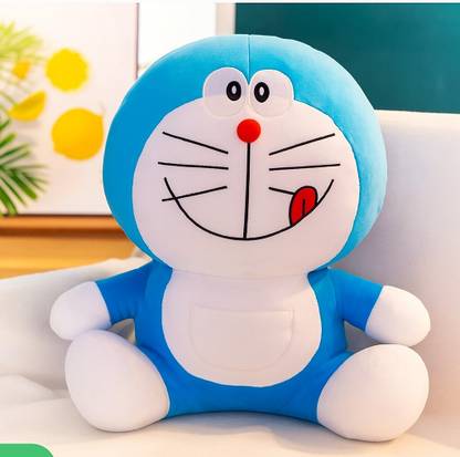 SHREEJI GIFT Stuffed and Spongy Adorable Doraemon Soft Toy Full Washable Plush for Kids  - 25 cm