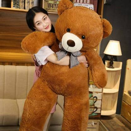 MADDIE 3 Feet Teddy Bear I Love You Soft Toys Brown New90 Cm  - 89 cm
