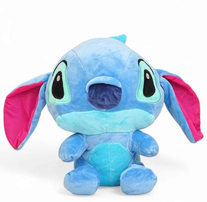 KN Inc Stitch Soft Toy, Lovable huggable Cute Life Size Cartoon Character Plush Toy  - 35 cm