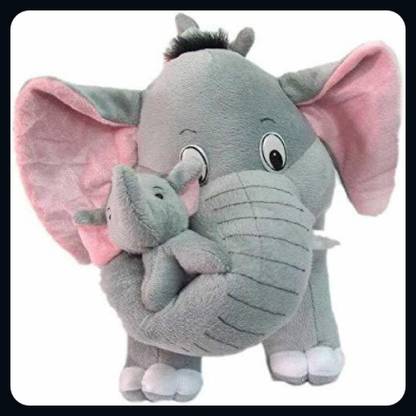 Zuku Cuddle Elephant For The kIds - 12 inch (Grey)-KIDS  - 30 cm