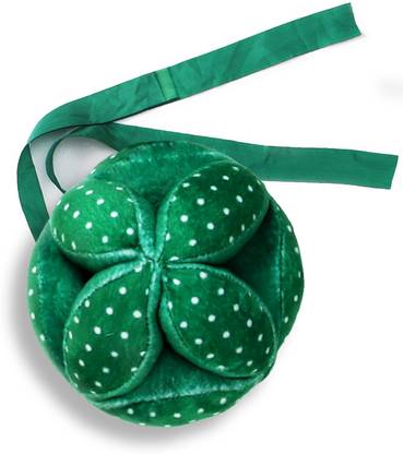 Intellibaby Soft Kicking Ball for Babies |Colorful Textured Developmental Ball for Newborns  - 25 cm