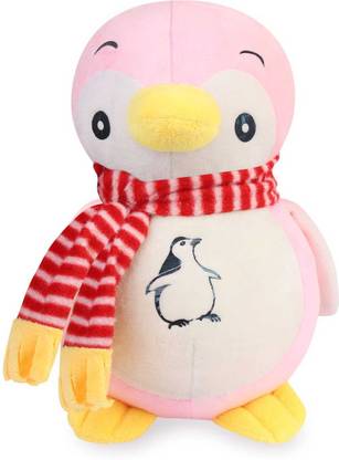 ARGHAV Cute Snow Penguin Soft Stuffed Toy for Kids  - 35 cm