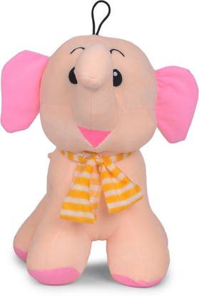 9 CORE Cute Bow Elephant Soft Toy  - 15 inch