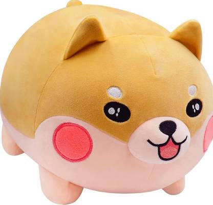 Ticky Toy Chubby Puppy Sleeping Stuffed Pillow Plush 27cm  - 27 cm