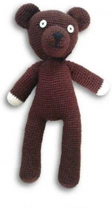 Loophoop Crochet Handmade Mr Bean Teddy - 25 cm