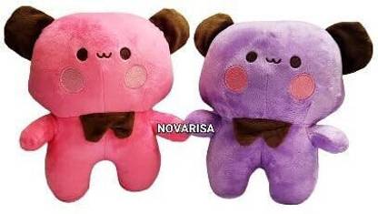 Novarisa Bear and Panda Plush Toy India Buy Bubu Dudu Teddy, Set of 2  - 25 cm