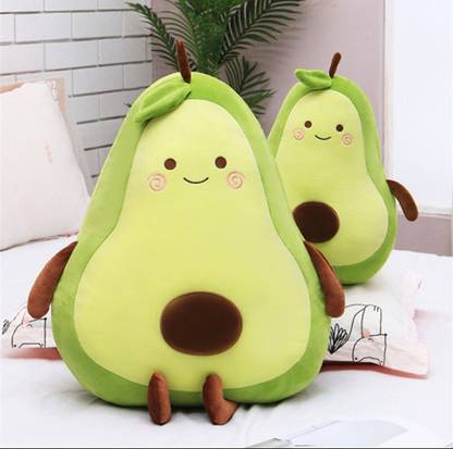 dk enterprises Cute and lovely soft toy Avocado plush pillow teddt bear( 1 piece)  - 35 cm