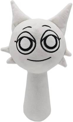 TechMax Solution White Sprunki Plush Toy  - 30 cm