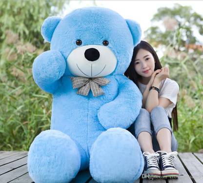Ziraat sky blue 5 feet teddy bear for gift nrasa 50  - 152 cm