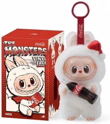 TOYRENTTO Labubu Coca-Cola Bunny Vinyl Figure – Limited Edition Collectible Doll Toy  - 15 cm