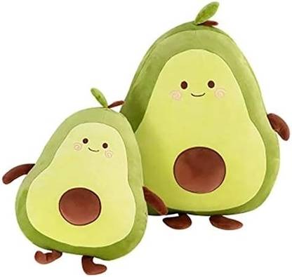 dk enterprises Adorable Avocado Plush Toy: A Huggable Delight for Avocado ?? Lovers  - 12 inch