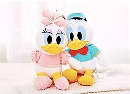 BeautyBazaar Donald Duck Pillows Doll Toys Figure Sitting Posture Cute Plush Animal Soft Toy  - 40 cm
