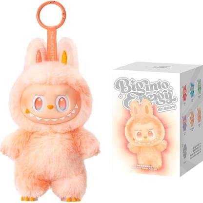 KVG Enterprise The Labubu Monsters Tasty Macarons Vinyl Box,Big into Energy Series Toy,Keychain  - 17 cm