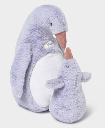 Mi Arcus Misty Penguins Soft Toy with Rabbit fur Pack of 2 - 30 cm