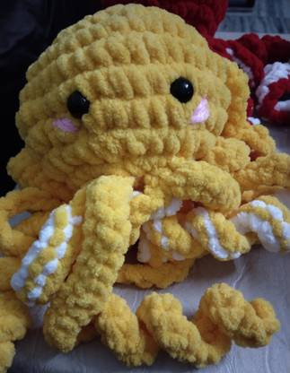 KC plush toys KC yellow Oct  - 5 inch