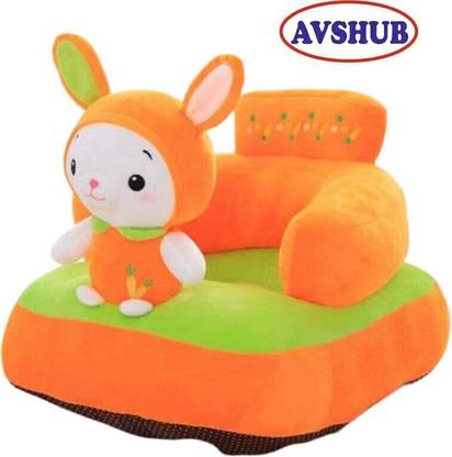 AVSHUB Rabbit Shape Baby Soft Plus Baby Sofa Seat OR Rocking Chair for Kids  - 45 cm