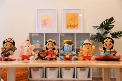 MODI TOYS MINI BUNDLE Mantra Singing Plush Toys  - 7 inch