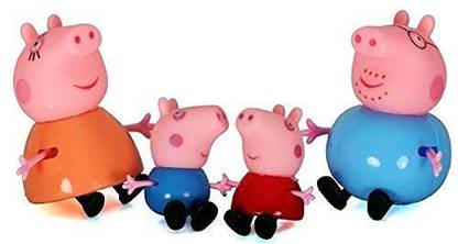 AKCOLLECTION PIG PAPA , PIG MUMMY , PIG BOY AND PIG GIRL Marionettes (Pack of 4)