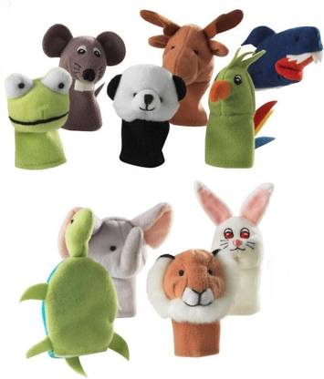 IKEA Titta Djur Animal Finger Puppet - Set of 10 Pc  - 50 mm