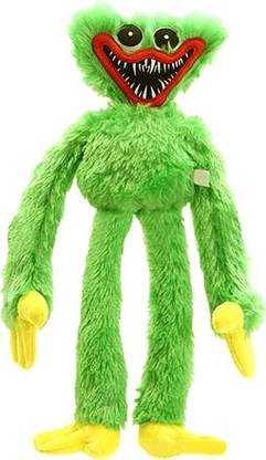 TechMax Solution Poppy Playtime Huggy Wuggy Plush Toys, (Green)  - 17 inch
