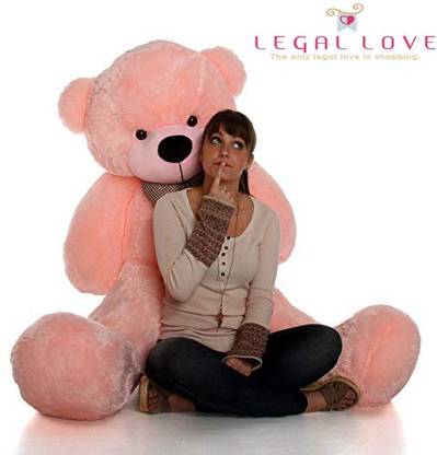 LEGAL LOVE 5 Feet Super Soft Teddy Bear for Birthday Gift/Boy/Girl (Pink, 5 Feet)  - 60 inch