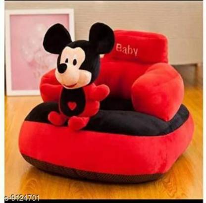 JASIL Sofa for Kids Soft Plush Cushion Baby Sofa Seat Or Rocking Chair for Kids (micky-1)  - 35 inch