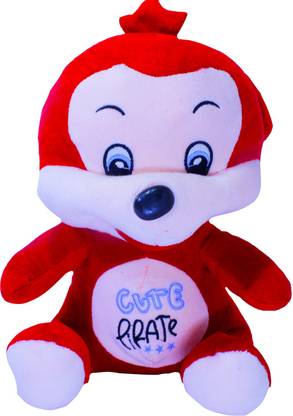 Memebuzz Plush Cute Pirate Stuffed Soft Toy Non-Toxic- Soft Fiber for Kids  - 15 cm