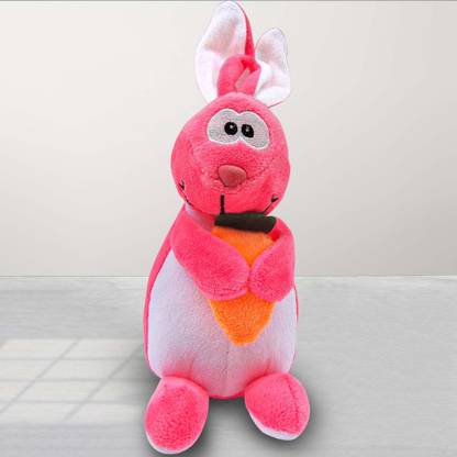 Being Iban Bunny Stuffed Animal Easter Rabbit Plush Cuddly Toy with Carrot Fluffy Hugging  - 20 cm