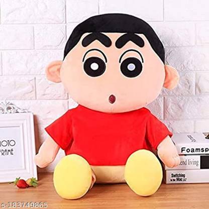 Sanwaliya Collection Soft Lovable For cartoon teddy bear Shinchain Soft Toys Kids Toys Bithday Gift  - 25 cm