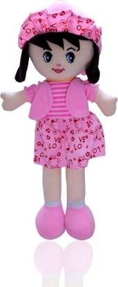 GENORY Super soft toy Cute doll for kids girls and boys for gift size 45cm Pink  - 45 cm