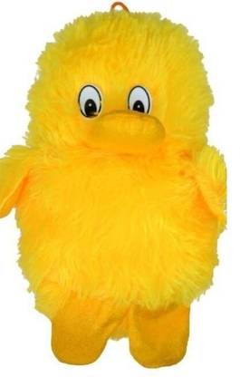 TWINK Pack of 2-Soft Fluffy Yellow Duck Soft Toy Sponge Soft Toy For pets & kids  - 20 mm