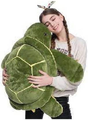 Zuku Big Turtle Stuffed toy for girls kids birthday gift  - 45 cm